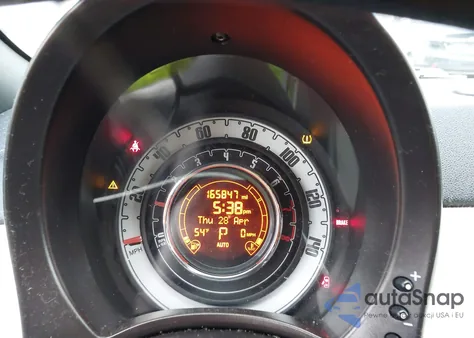 2012 Fiat 500C Lounge from USA, damaged, VIN 3C3CFFER5CT243157